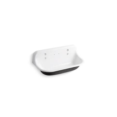 Brockway 3 Wash Sink With Drillings MPN:3200-0