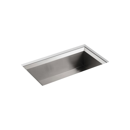 Poise Undercounter Single-Basin Kitch, Undermount Mount, 0 Hole, Stainless MPN:3387-NA