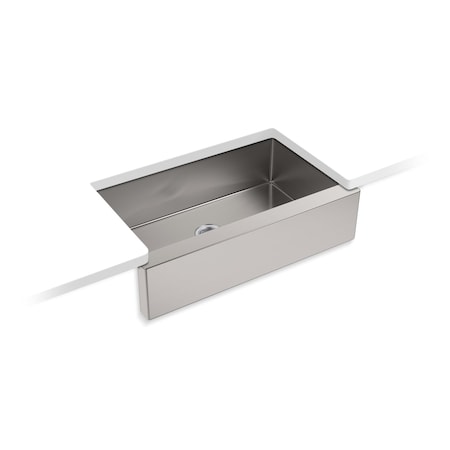 5415-NA, Undermount, Farmhouse Mount, 0 Hole, Stainless Steel, Rear MPN:5415-NA