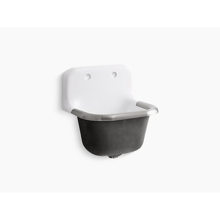 Bannon Service Sink With Rim Guard A 1, 2, Cast Iron MPN:6714-0