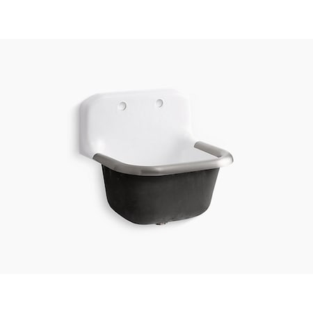 Bannon Service Sink With Rim Guard A MPN:6716-0
