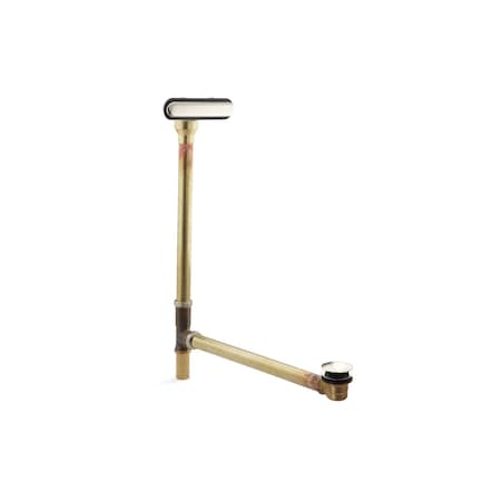 Clearflo Slotted Overflow Brass Bath Dra MPN:7271-SN