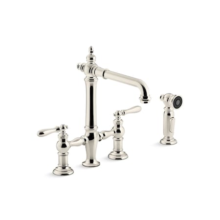 Artifacts Deck-Mount Bridge Kitchen S MPN:76519-4-SN