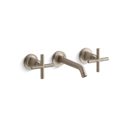 Purist Widespread Wall-Mount Bathroom MPN:T14413-3-BV