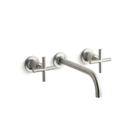 Purist Wall-Mount Bathroom Sink Fauce MPN:T14414-3-BN
