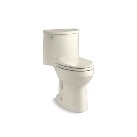 Adair Comfort Height One-Piece Elo, 1.28 gpf, Vitreous China, Floor Mounted Mount, Biscuit MPN:3946-96
