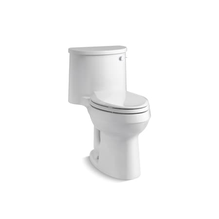 Adair Comfort Height One-Piece Elo, 1.28 gpf, Gravity Flush, Floor Mounted Mount, White MPN:3946-RA-0