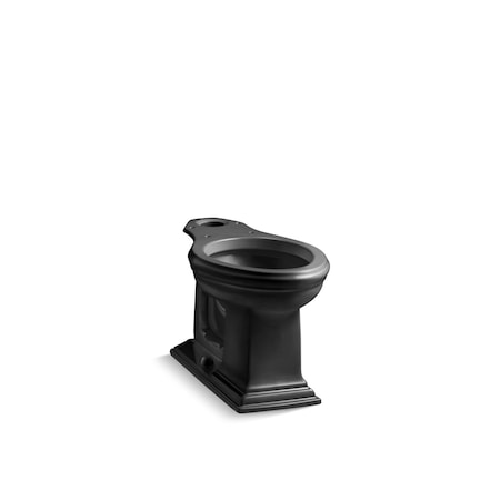 Memoirs Comfort Height Elongated B, Vitreous China, Black MPN:4380-7