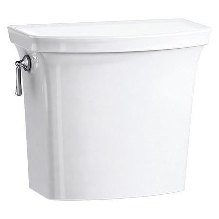 Toilet Tank, 1.28 gpf, Gravity Fed Single Flush, White MPN:K-4143-0