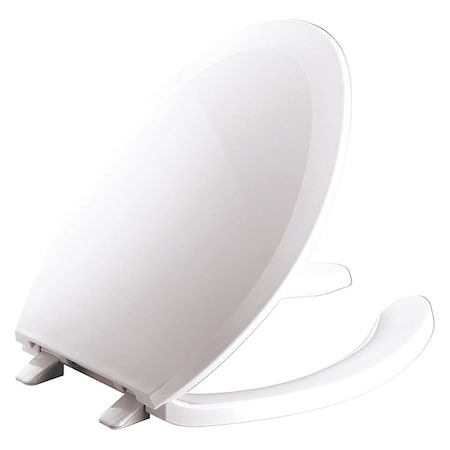 Toilet Seat, Elongated, White MPN:K-4650-0