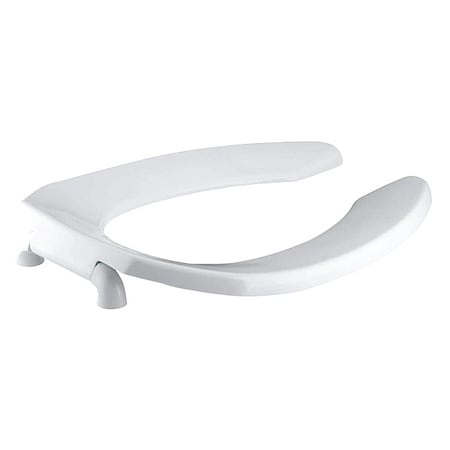 Toilet Seat, Elongated, White MPN:K-4670-CA-0