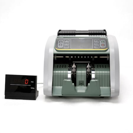 Mixed Denomination Business Grade Cash Counter w/Advanced Counterfeit Detection, Multi-Currency MPN:KBR-500