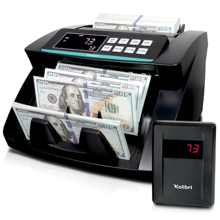 Bill Counter with1, 500 bills per min sort speed and advanced counterfeit detection MPN:Kolibri