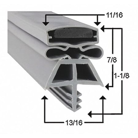 Refgn Door Gasket, 28-5/8