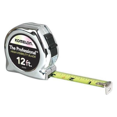 12 ft Tape Measure, 5/8 in Blade MPN:412HV
