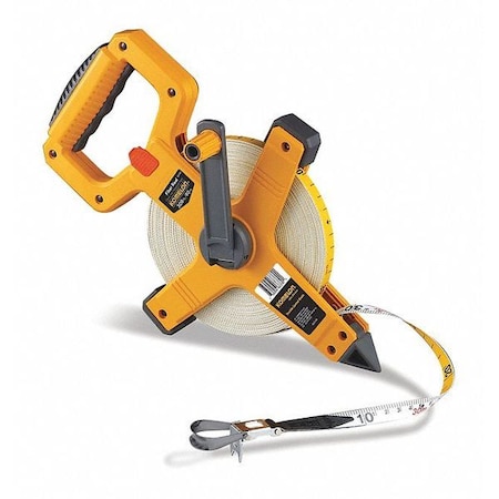 330 ft./100m Open Reel Tape Measure, 1/2