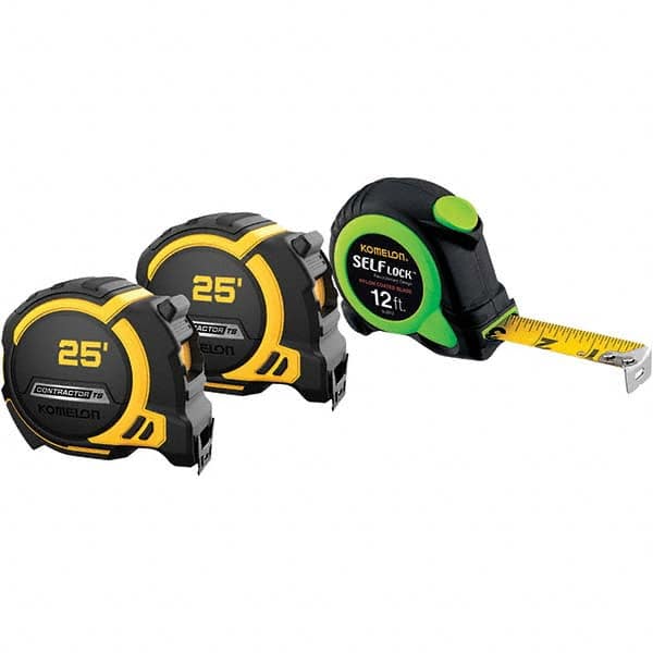 Tape Measure: 25' Long, 1-1/4