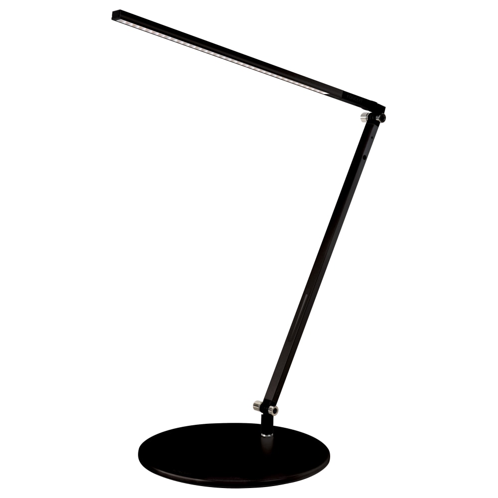 Koncept Z-Bar Solo LED Desk Lamp, Warm Light, 18inH, Metallic Black MPN:AR1000-WD-MBK-DSK