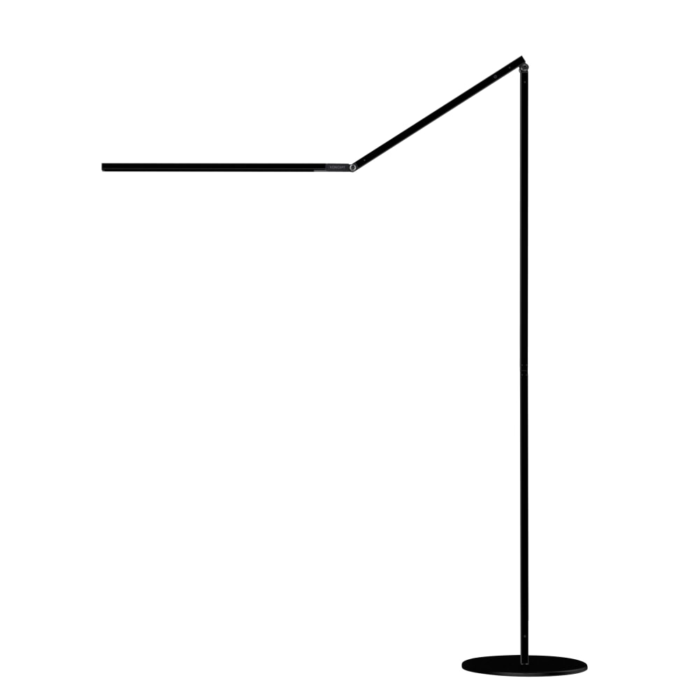 Koncept Z-Bar LED Floor Lamp, 44inH, Warm/Metallic Black MPN:AR5000-WD-MBK-FLR