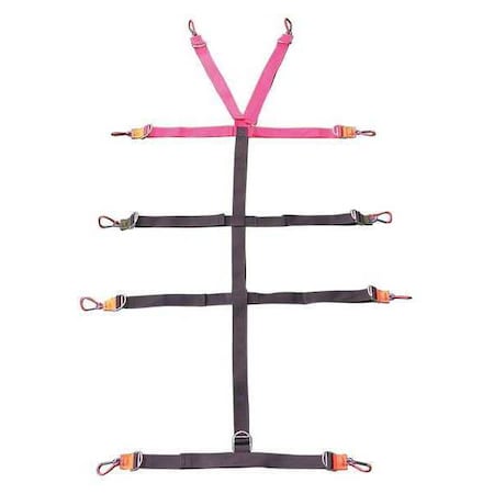 Strap System, Multi-Color, 6' L MPN:855021000KK