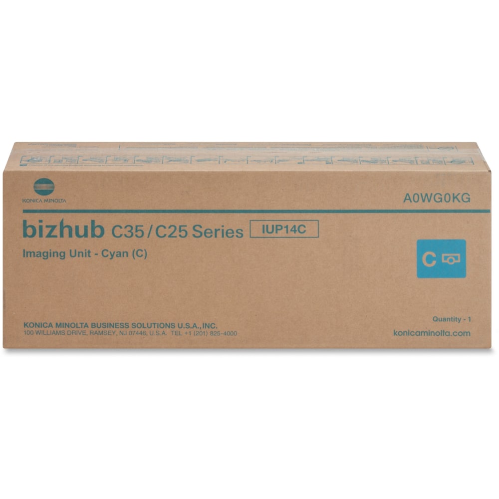 Konica Minolta Drum, Lsr, C25, C35, Cyn, 30K, A0Wg0Kg MPN:A0WG0KG