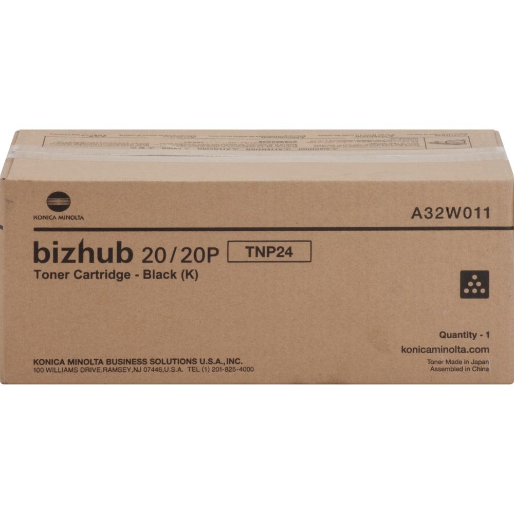 Konica Minolta Black Toner For Bizhub 20/, A32W011 MPN:A32W011