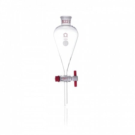Squibb Separatory Funnels, w/PTFE Stopcoc MPN:636031-0060