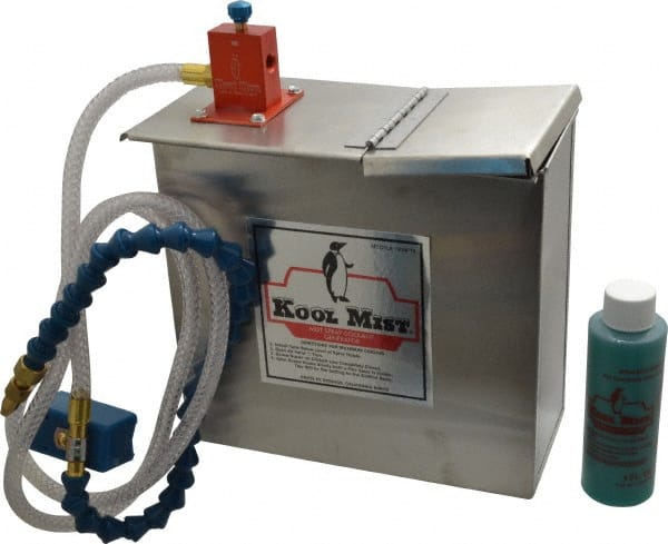 Tank Mist Coolant System: 4.9 gal Stainless Steel Tank, 1 Outlet MPN:100NF18