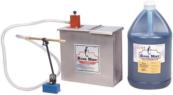 Tank Mist Coolant System: 4.9 gal Stainless Steel Tank, 1 Outlet MPN:500