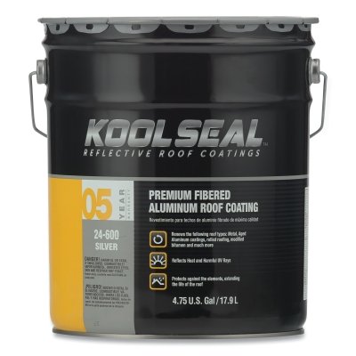 Fibered Aluminum Roof Coating Silver MPN:KS0024300-20