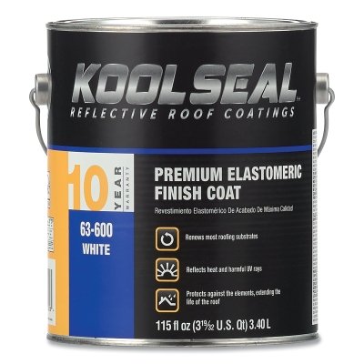 Premium 10 Year Elastomericroofcoating WHITE1GAL MPN:KS0063600-16
