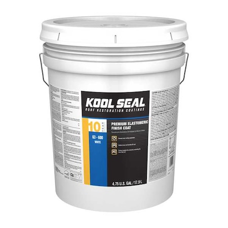 Premium 10 Year Elastomericroofcoating White MPN:KS0063600-20