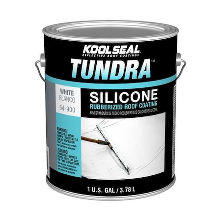 Tundra Silicone Rubberized Roofcoating WHITE1GAL MPN:KS0064900-16