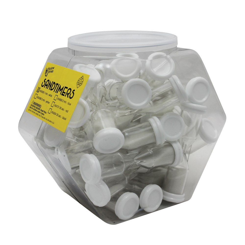 Koplow Games 1-Minute Sand Timer, Ages 4-12, Pack Of 25 MPN:KOP11893