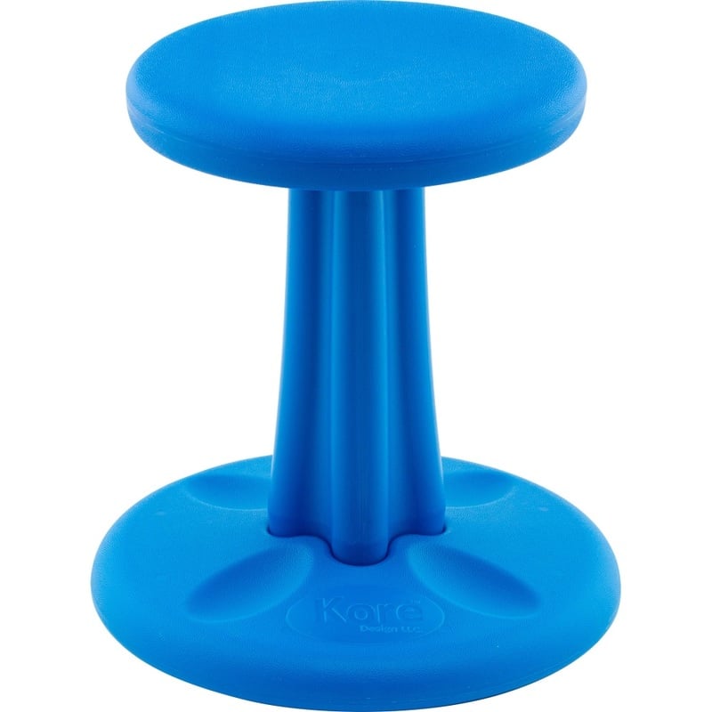 Kore Design Kids Wobble Chair, 14in, Blue MPN:KD-113