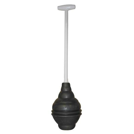 Plunger, Rubber, 6 in Cup Dia, 16 1/4 Plastic Handle MPN:99-4A