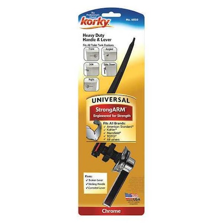 Classic Trip Lever, Universal, SS, Chrome MPN:6050GR