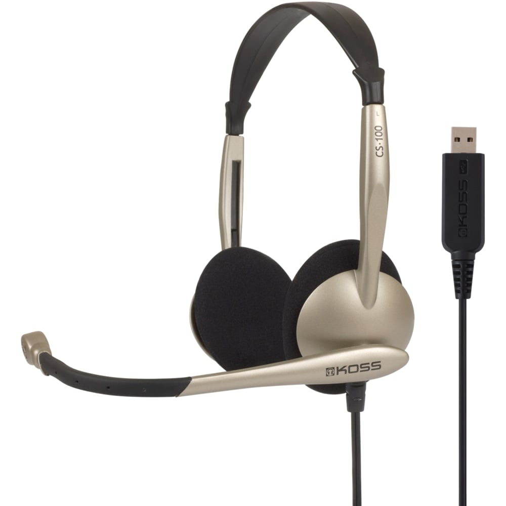 Koss CS100 USB Communication Headsets, 178188 MPN:178188