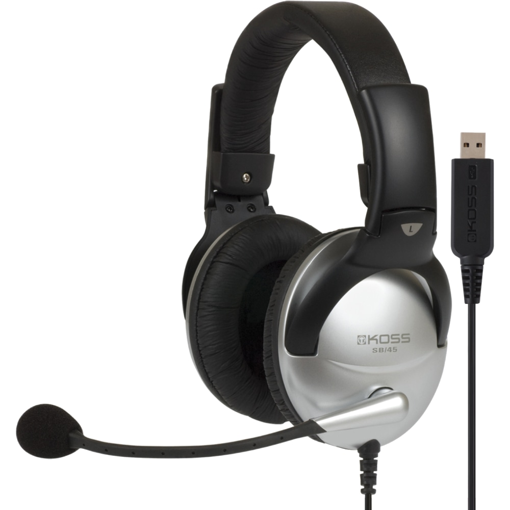 Koss SB45 - Headset - full size - wired MPN:178203