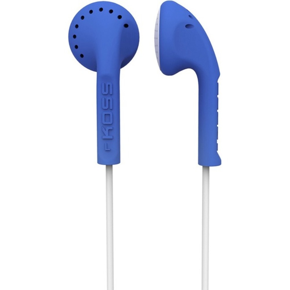 Koss JAMS Wired Earbuds, Blue, KE10 MPN:KE10B