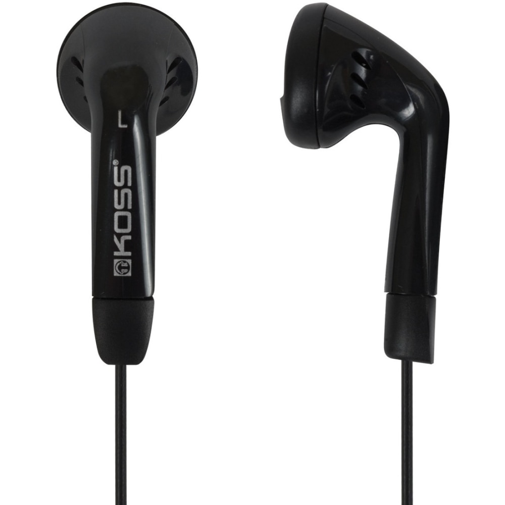 Koss KE5 Wired Earbuds, Black, KSSKE5K MPN:183707