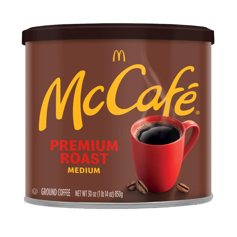 McCafe Ground Coffee, Premium Roast, Arabica, 1.87 Lb Per Canister MPN:5000358238