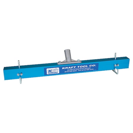 Concrete Gauge Rake, 24 in, Aluminum MPN:CC975-01