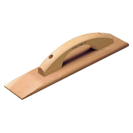 Concrete Float, Sq, 3-1/2 x 18 in, Redwood MPN:CF257
