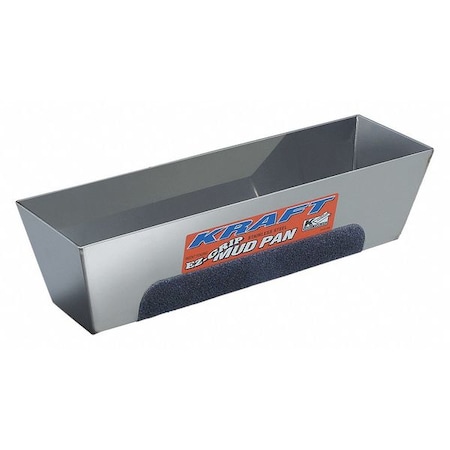 Mud Pan, EZ-Grip, 14in., Stainless Steel MPN:DW724
