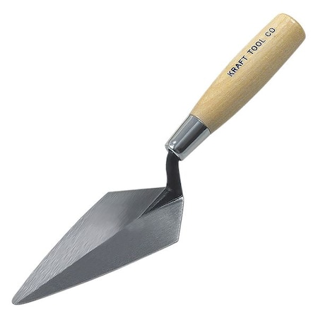 Pointing Trowel, 5 1/2inL, 2 1/2inW, Steel MPN:GG422