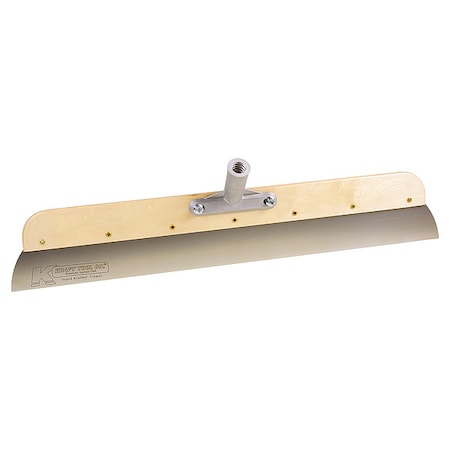 Hand Held Concrete Smoother, 24 in, Wood MPN:GG603