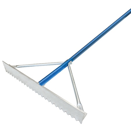 36 in Asphalt Rake, 37 Tines, 84 in L Aluminum Handle MPN:GG626