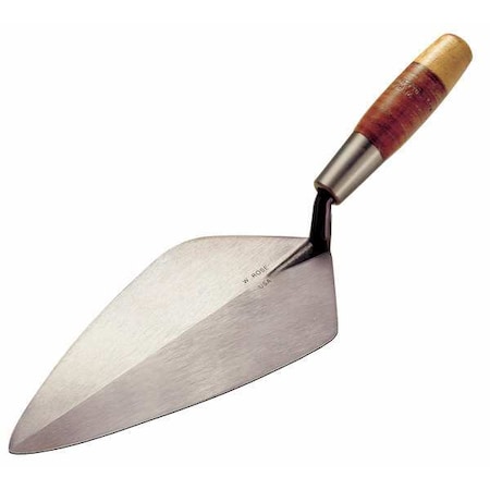 London Trowel, 11inL, 5 5/8inW, CarbonSteel MPN:RO312-11