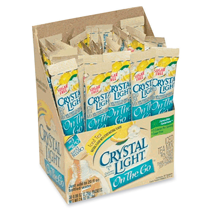 Crystal Light On-The-Go Mix Sticks, Iced Tea, 0.04 Oz, Box Of 30 MPN:757